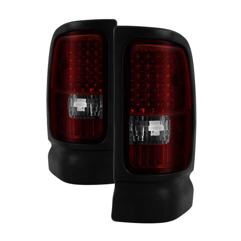 SPYDER Xtune Dodge Ram 1500 94-01 / Ram 2500/3500 94-02 LED Tail Lights Red Smoke ALT-ON-DRAM94-LED-RS 5012791