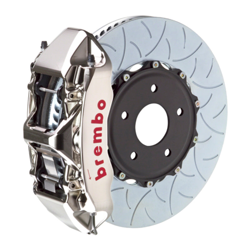 Brembo 02-05 7-Series (Thru 3/5 Prod) Fr GTR BBK 6Pis Billet 380x34 2pc Rtr Slot Type3-Nickel 1N3.9031AR