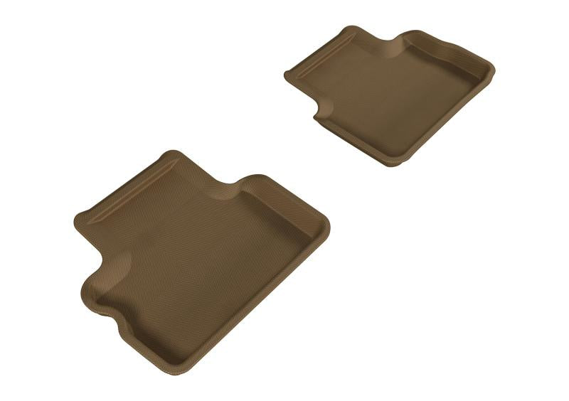 3D MAXpider 2008-2014 Mini Clubman Kagu 2nd Row Floormats - Tan L1MN00821502
