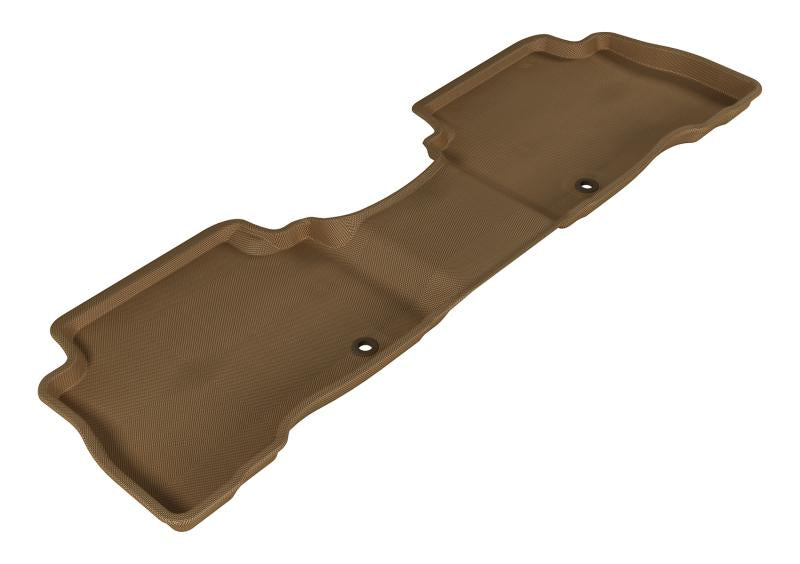 3D MAXpider 2014-2015 Kia Sorento 7-Seats Kagu 2nd Row Floormats - Tan L1KA01621502