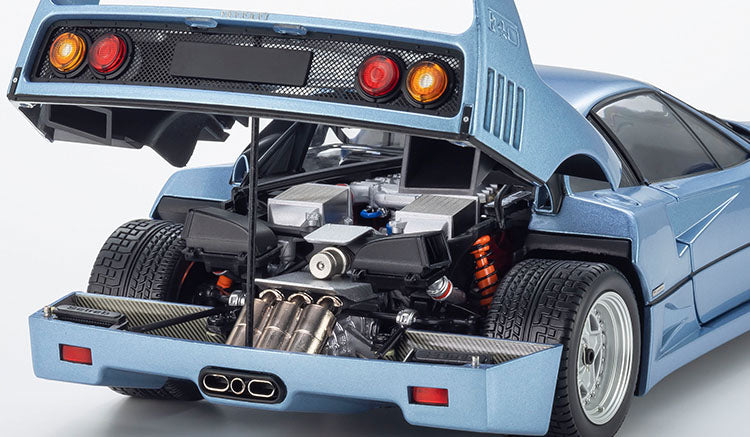Kyosho 1987 Ferrari F40 Light Blue Metallic 1:18
