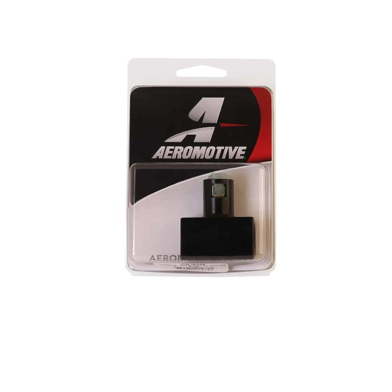 Aeromotive Fitting - Tee - 2x AN-08 Port - 5/16 Quick Connect 15138