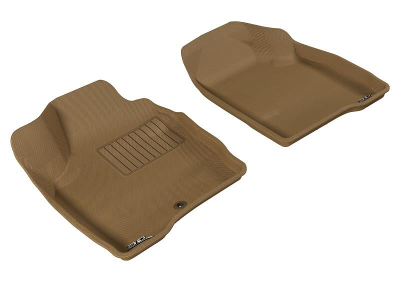3D MAXpider 2006-2013 Chevrolet Impala/Impala Limited Kagu 1st Row Floormat - Tan L1CH04311502