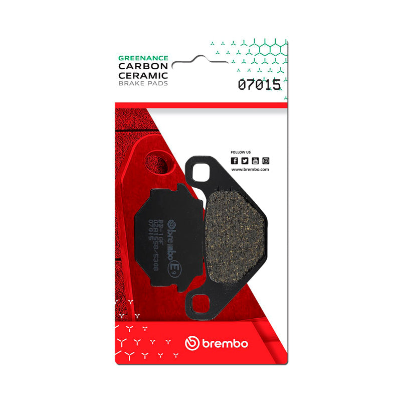Brembo OE Kymco Agility/Malaguti F Carbon Ceramic Brake Pad - Rear 07015