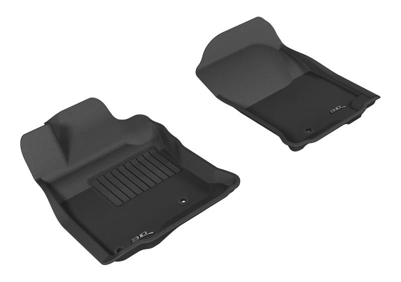 3D MAXpider 2010-2012 Toyota 4Runner Kagu 1st Row Floormat - Gray L1TY04411501