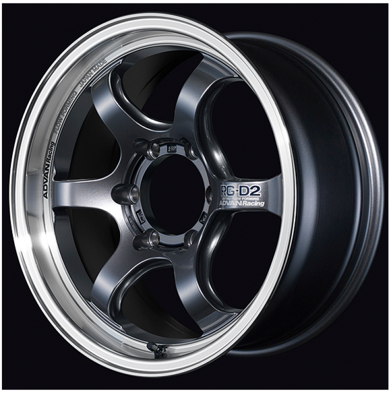 Advan RZ-DF2 Wheel 19x10.0 5x114.3 25mm Diamond Cut & Hyper Platinum Black YAF9K25EDHPB