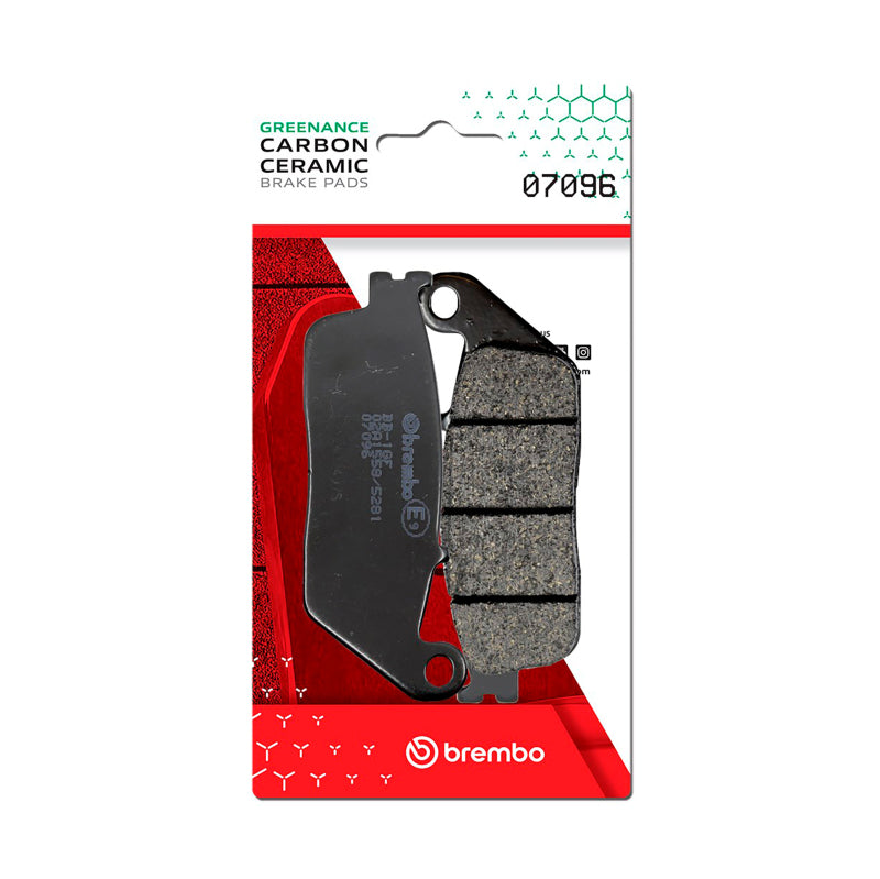Brembo OE Yamaha Versity/Yamaha X-City/Yamaha X-Max Carbon Ceramic Brake Pad - Front 07096