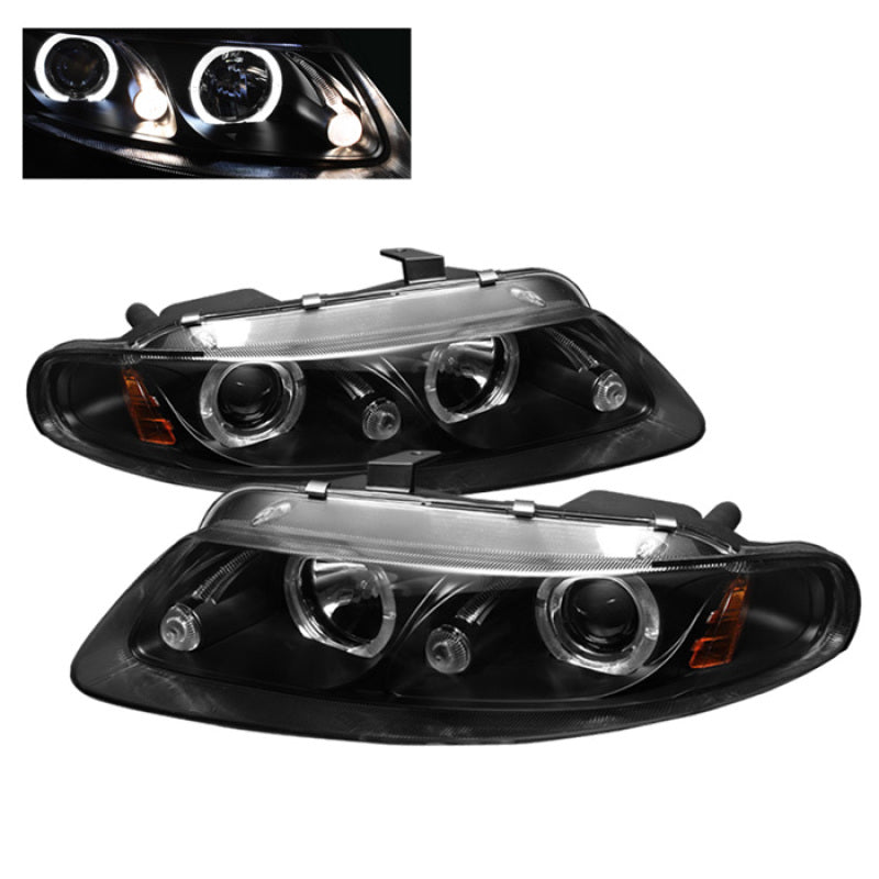 SPYDER Dodge Avenger 2Dr 97-00 Projector Headlights LED Halo LED Blk PRO-YD-DAV97-HL-BK 5009678