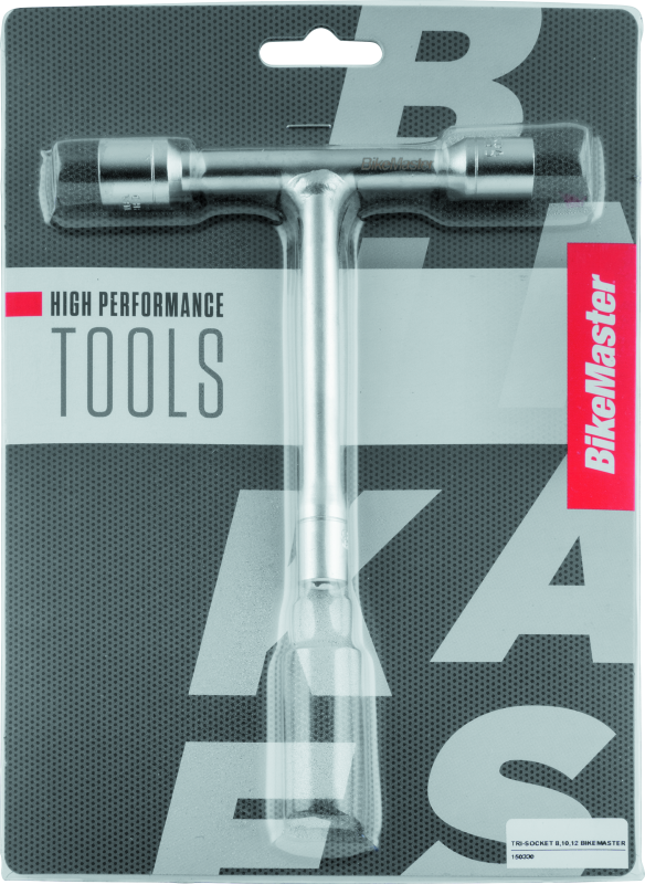 BikeMaster T-Handle 3-Way Socket - 8mm/10mm/12mm 150330