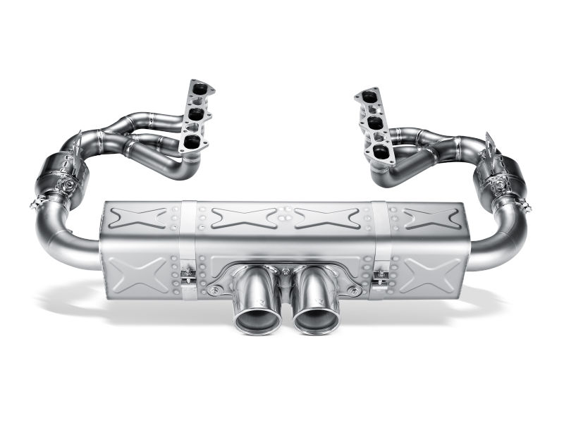 Akrapovic 06-09 Porsche 911 GT3/RS 3.6 Evolution Race Line w/ Header (Titanium) w/ Titanium Tips S-PO997GT3ER
