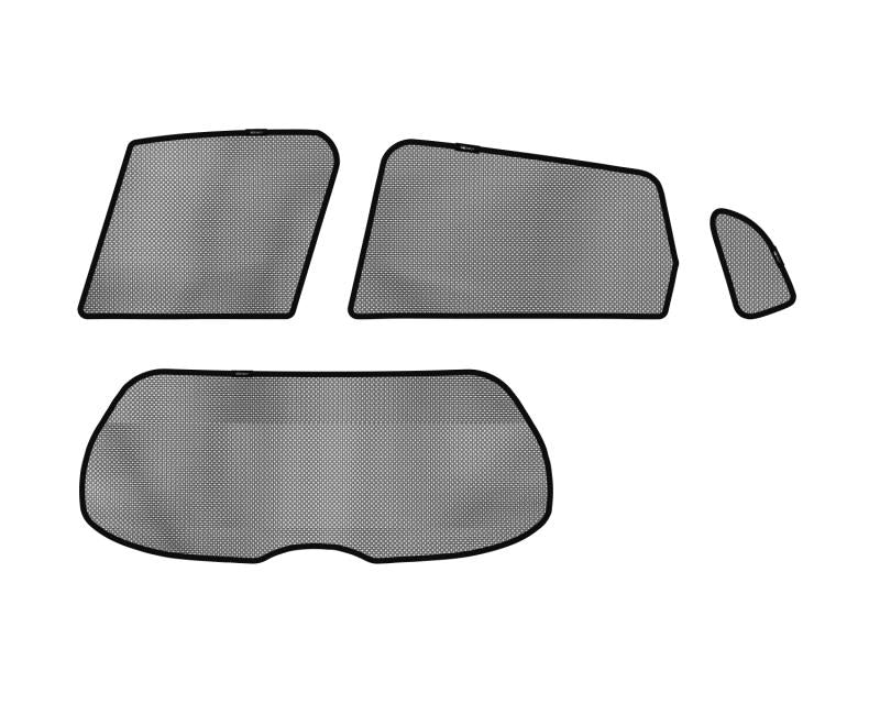 3D MAXpider 2015-2020 Honda Fit Black Sun Shades - Complete Set S1HD0550