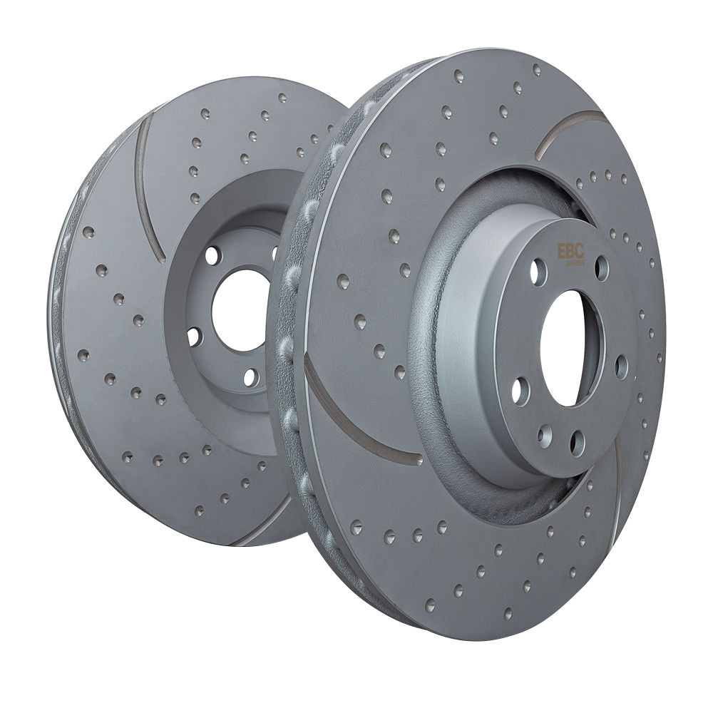 EBC Brakes USR7210 - Ultimax Slotted Vented Rear Disc Brake Rotors, 2-Wheel Set