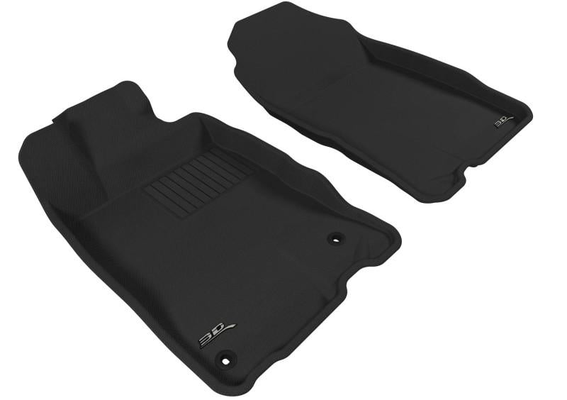 3D MAXpider 2011-2016 Honda CR-Z Kagu 1st Row Floormat - Gray L1HD03511501
