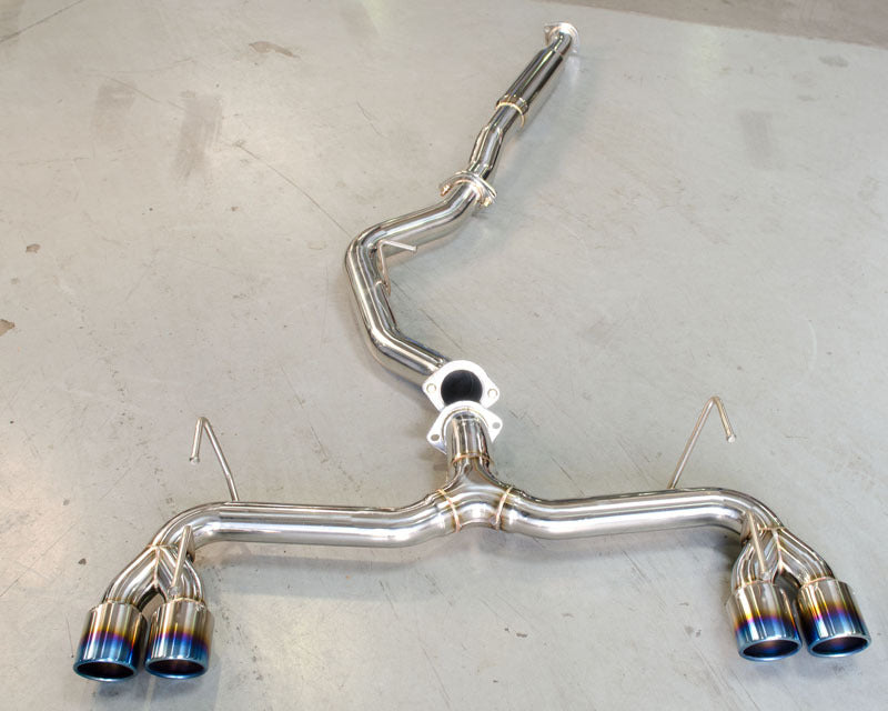 Agency Power 2008+ Subaru STi/2011+ WRX Catback Exhaust w/o Muffler w/Titanium Tips (Hatchback Only) AP-GRBH-170T