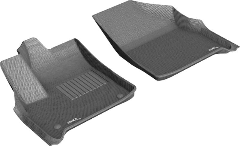 3D MAXpider 2018-2020 Chevrolet Traverse Kagu 1st Row Floormat - Gray L1CH08611501