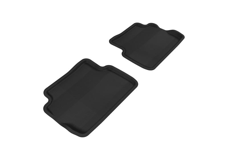 3D MAXpider 2008-2011 Ford Focus Kagu 2nd Row Floormats - Gray L1FR01621501