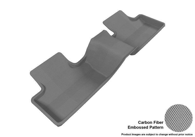 3D MAXpider 2012-2013 Land Rover Range Rover Evoque Kagu 2nd Row Floormats - Gray L1LR00621501