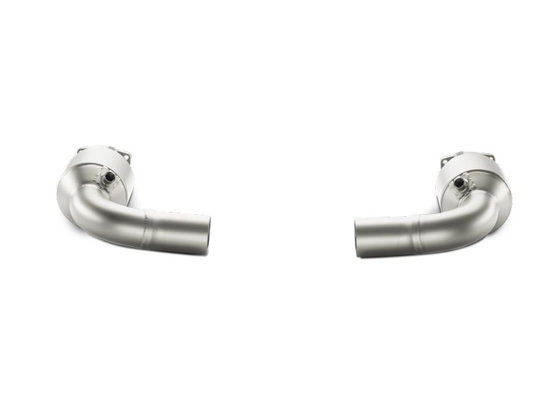 Akrapovic 14-15 Porsche 911 Turbo/Turbo S (991) Link Pipe Set w/ Cat (Titanium) L-PO991T/1
