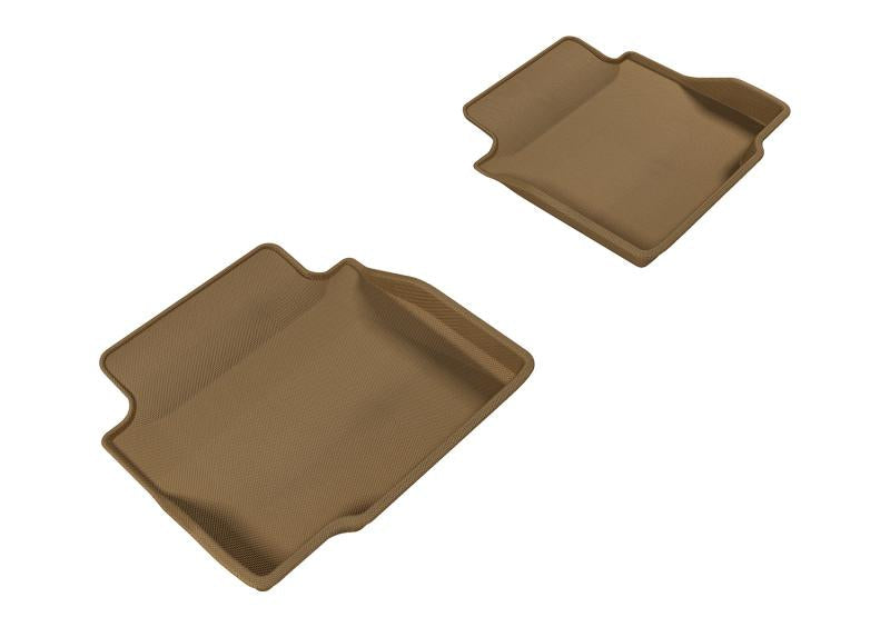 3D MAXpider 2006-2013 Chevrolet Impala/Impala Limited Kagu 2nd Row Floormats - Tan L1CH04321502