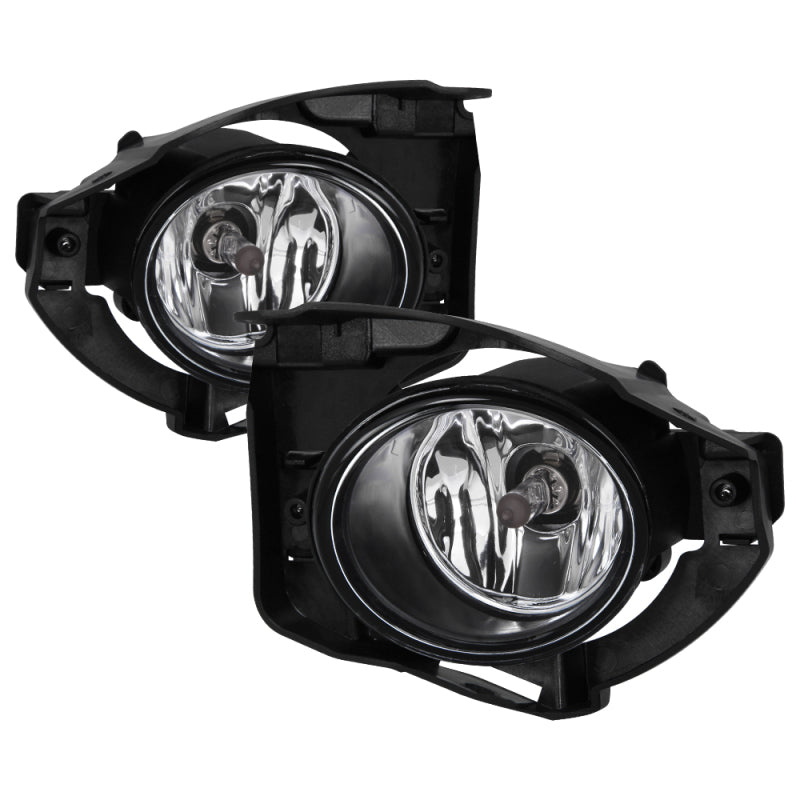SPYDER 15-17 Nissan Juke OEM Fog Lights w/Switch - Clear (FL-NJU14-C) 5084965
