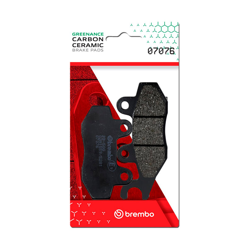 Brembo OE Peugeot Satelis/Peugeot Vivacity/Suzuki An Burgman Carbon Ceramic Brake Pad - Front 07076