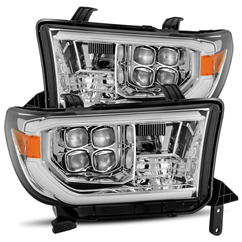 AlphaRex 08-13 Toyota Sequoia NOVA LED Projector Headlights Plank Style Chrome w/Activ Light/DRL 880789 *Discontinued