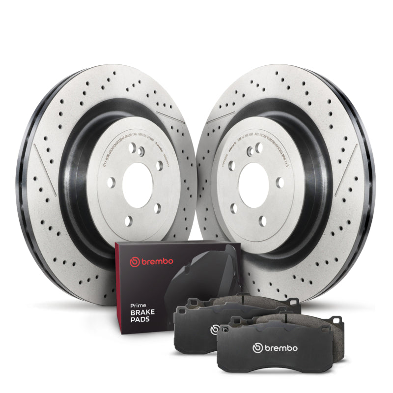 Brembo OE Front/Rear Disc Brake Kit KT04535