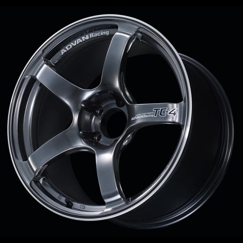 Advan TC4 18x8 +42 5-112 Racing Gun Metallic & Ring Wheel YAD8G42MGMR