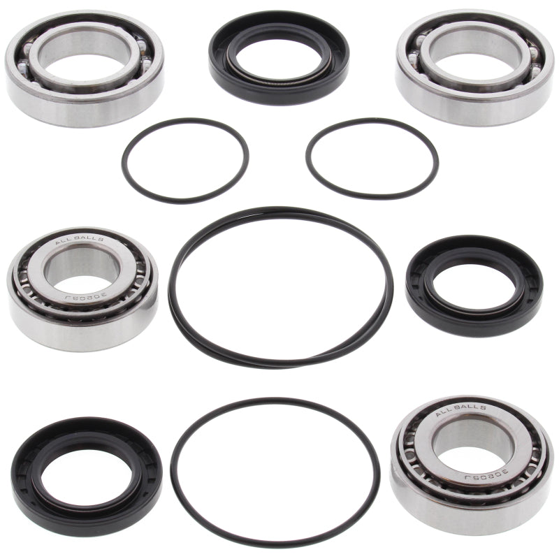 All Balls Racing 93-00 Kawasaki Mule 2510 4x4 Differential Bearing & Seal Kit Front 25-2093