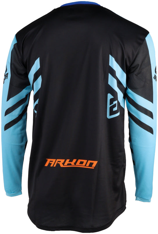Answer 24 Arkon Nitrus Jersey Blue/Black/Hyper Orange - XS 442472