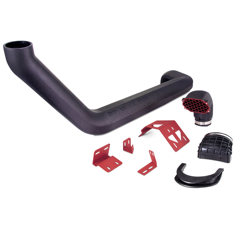 Borne Off-Road 2018+ Jeep Wrangler JL Snorkel - Micro-Wrinkle Red MMAI-JL-18NMWRD