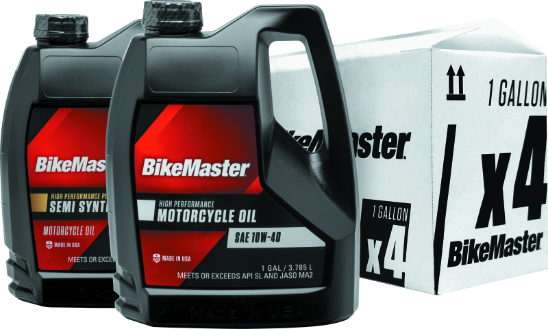 BikeMaster 10W40 Performance Oil - Gallon 532311