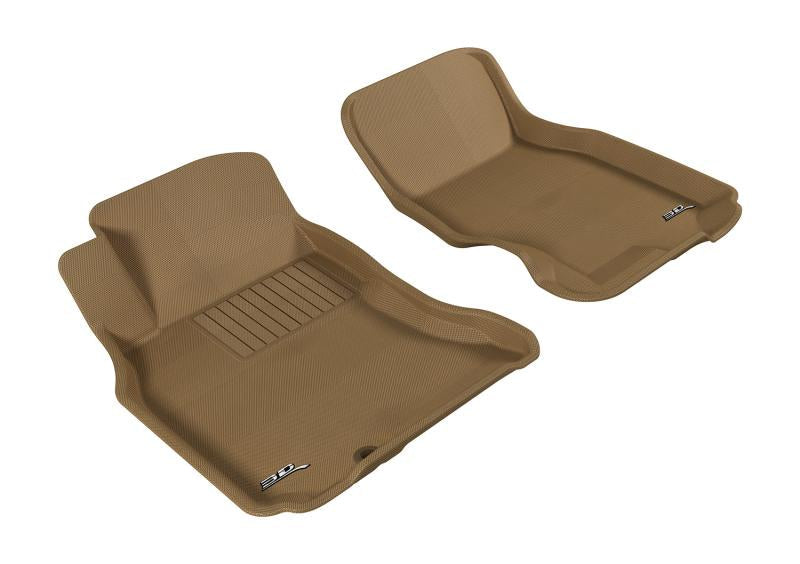 3D MAXpider 2003-2008 Infiniti FX35/45 Kagu 1st Row Floormat - Tan L1IN00011502