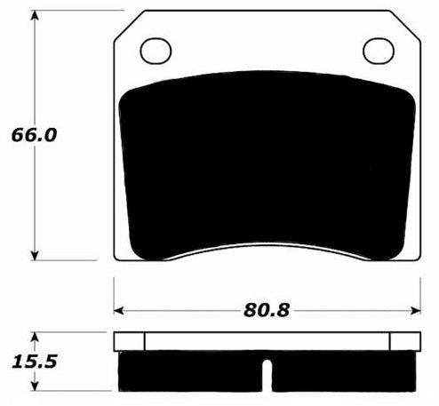 Porterfield Brake Pads for 1970 FERRARI 365 GTB
