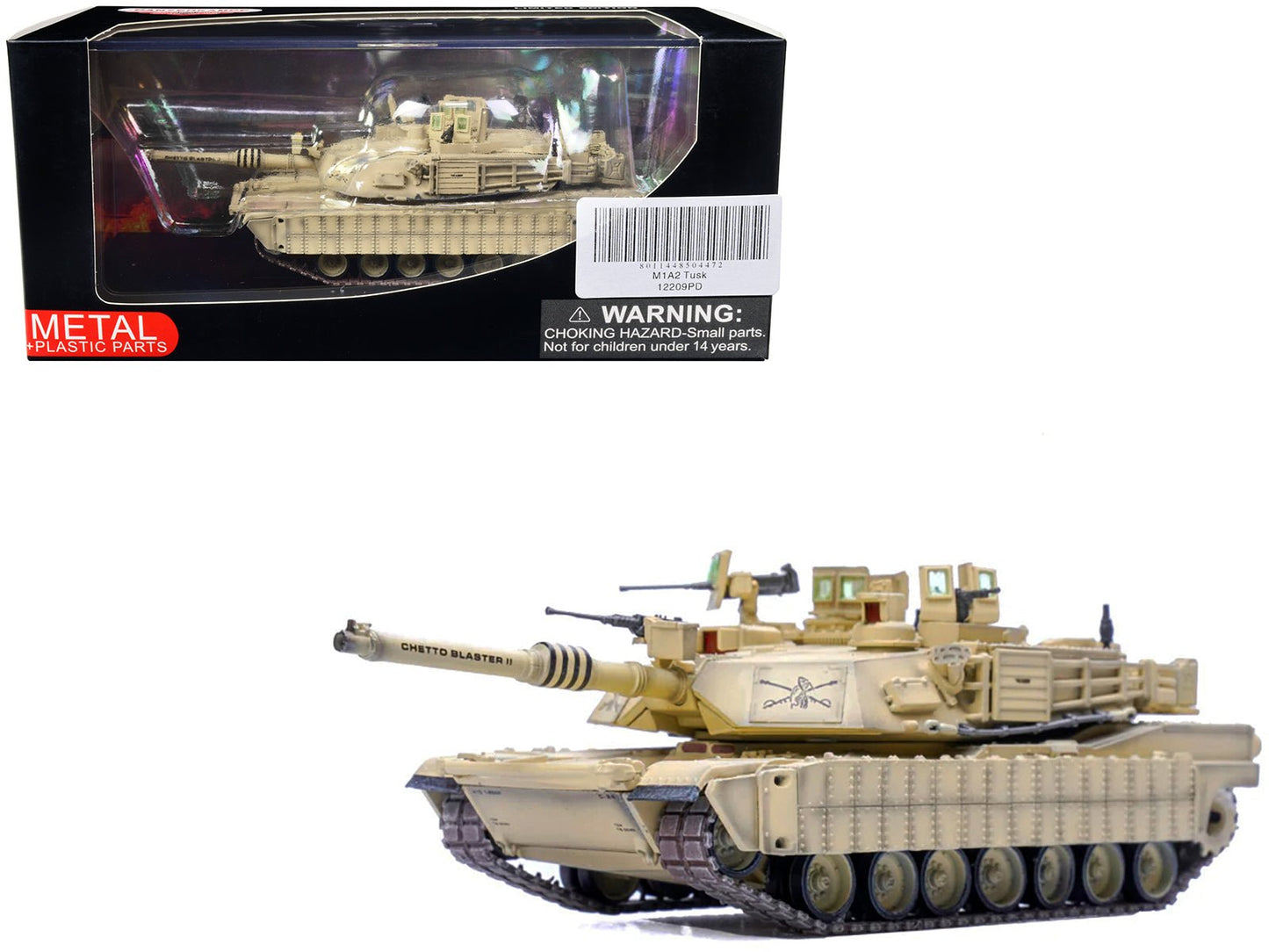 General Dynamics M1A2 Abrams TUSK Tank 1/72 Diecast Model by Panzerkampf free shipping USA