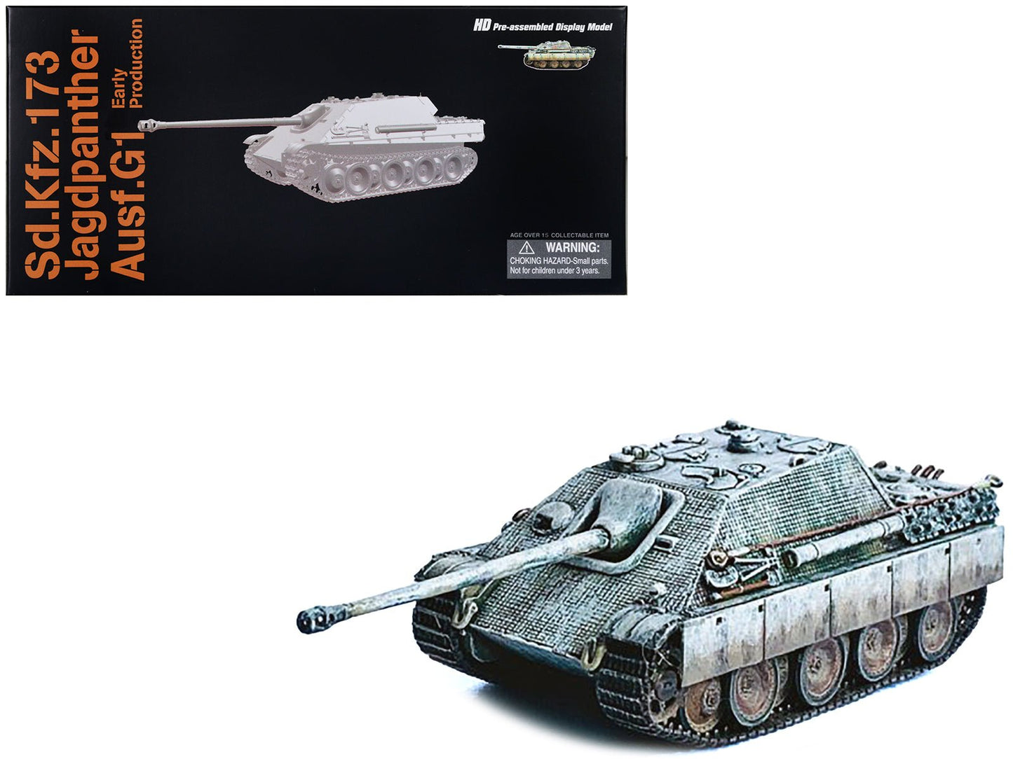 Germany Sd.Kfz.173 Jagdpanther Ausf.G1 Early Production Tank "Pz.Div. Grossdeutschland" (1944) "NEO Dragon Armor" Series 1/72 Plastic Model by Dragon Models free shipping USA
