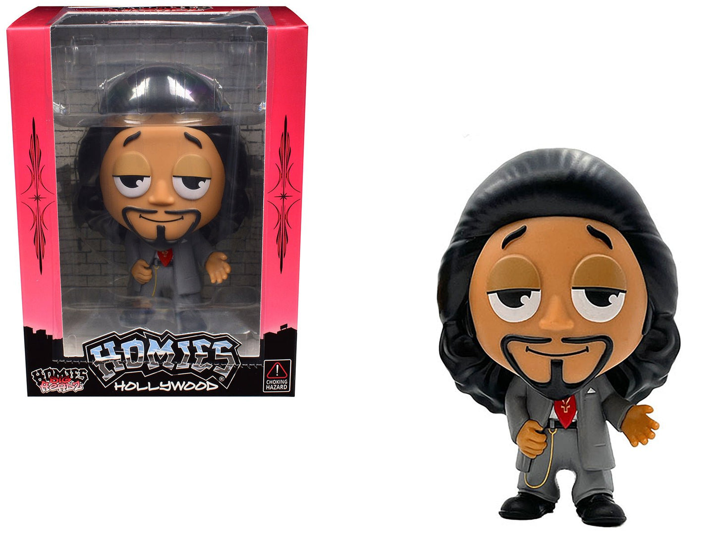 Hollywood 4.5" Figure "Homies Big Headz" Series 4 Model by Homies free shipping USA