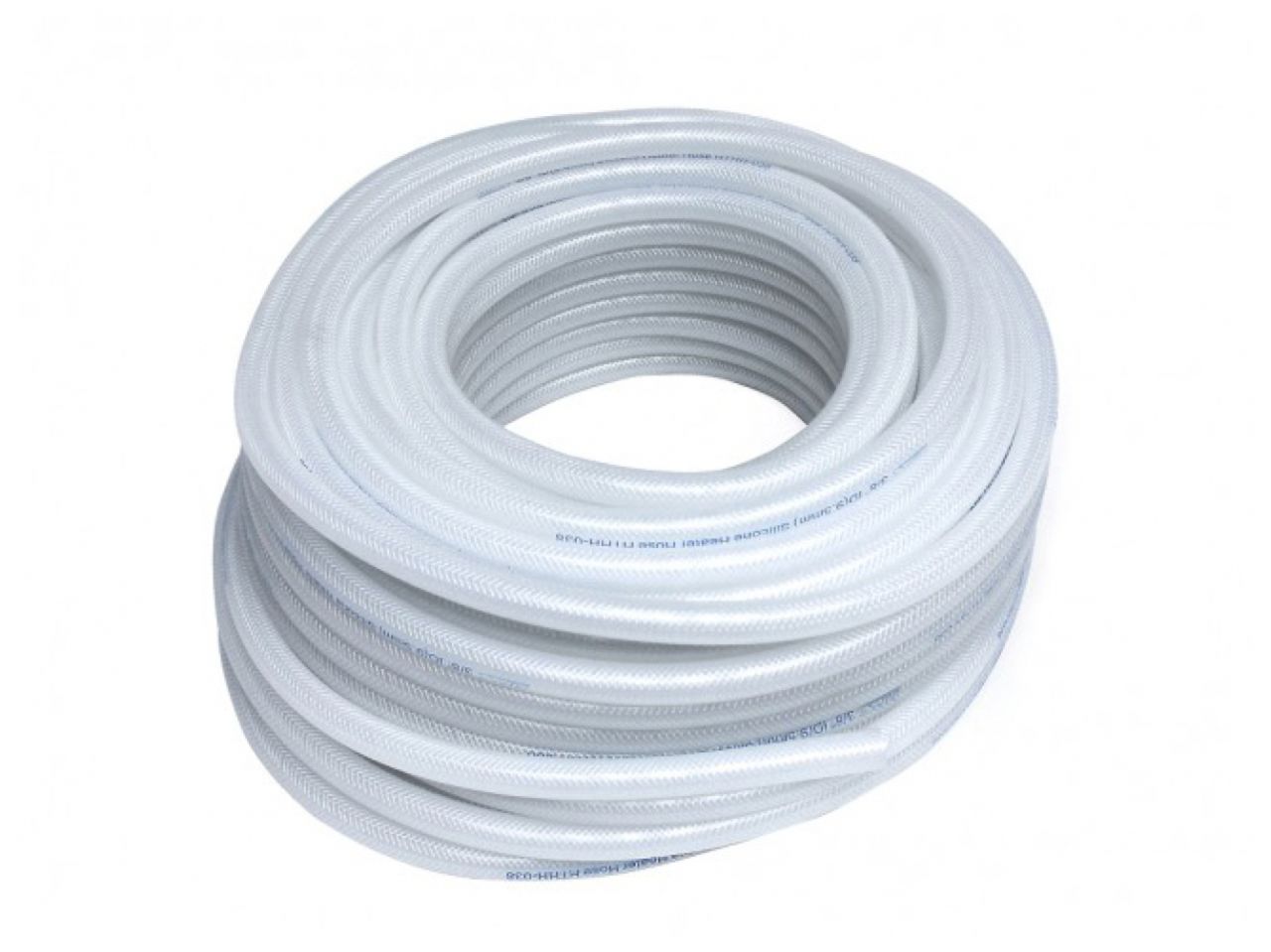 HPS High Temp 5/16" ID (8mm) Reinforced Silicone Heater Hose Clear - 100F