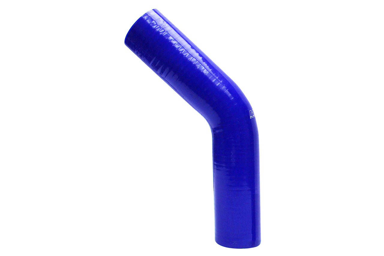 HPS Performance Products HPS 2-1/2" Silicone 45 Degree Elbow Coupler Hose, High Temp 4-ply Reinforced, 63mm ID
