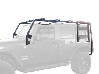 Body Armor 4x4 07-18 Jeep Wrangler JK 2dr Roof Rack Frame Crossbars/Rails JK-713