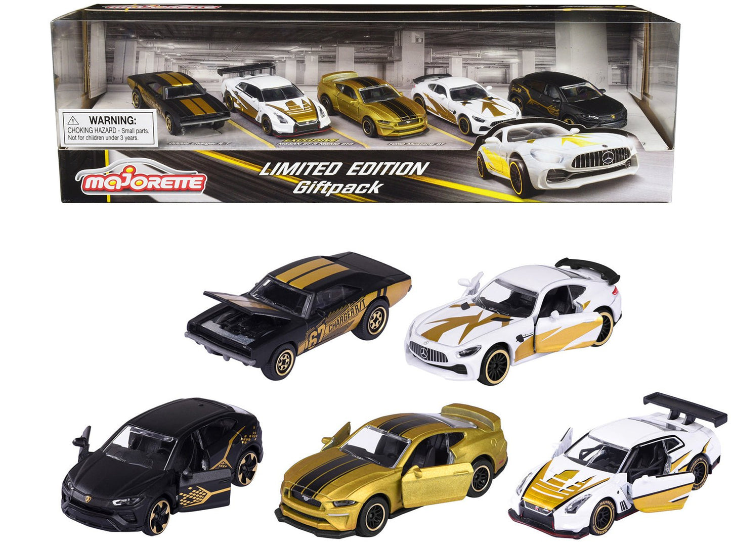 Limited Edition Giftpack "Series 9" 5 Piece Set 1/64 Diecast Model Cars by Majorette free shipping USA