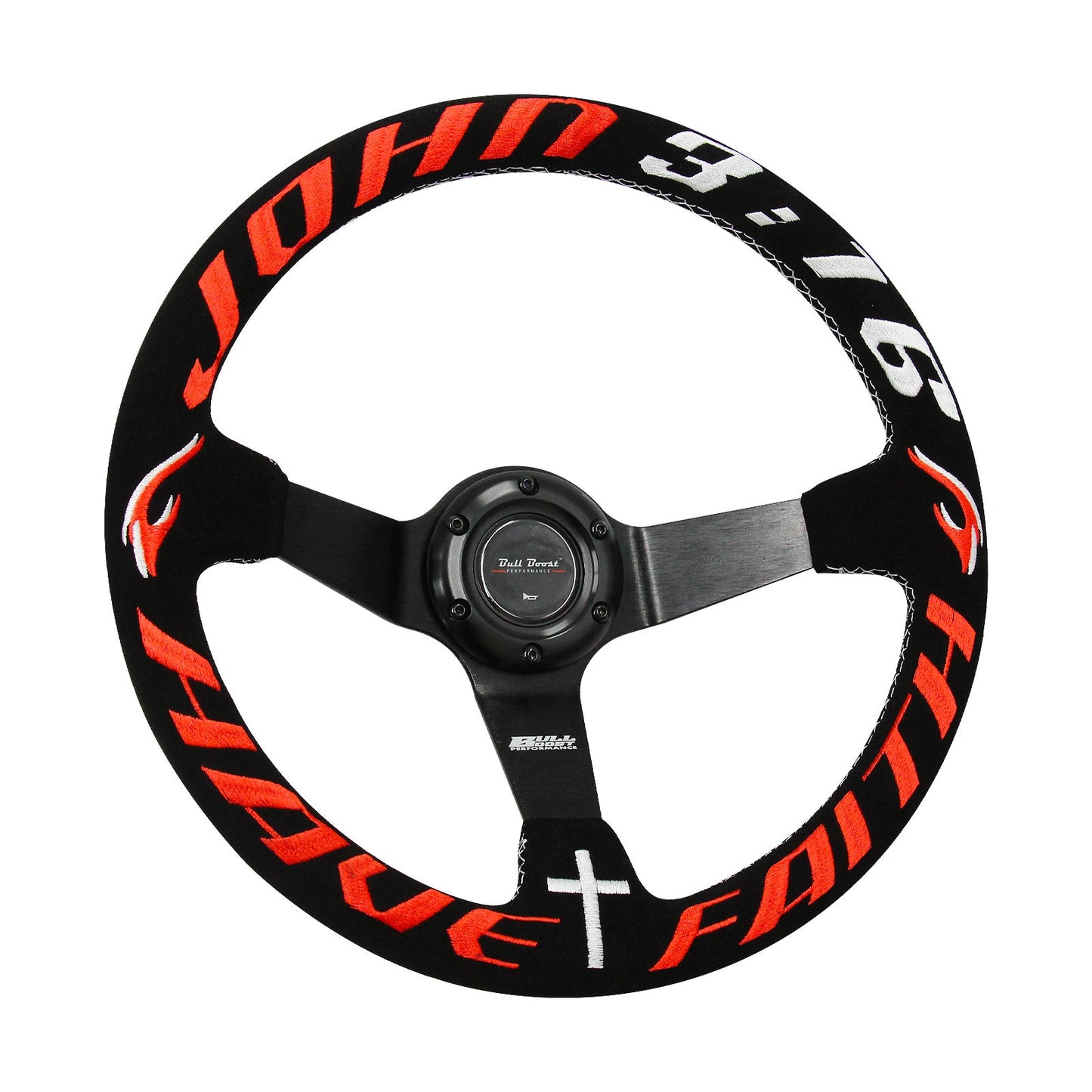 Have Faith 350mm Steering Wheel + Short Hub Adapter Kit For Acura Honda Accord Civic CR-Z