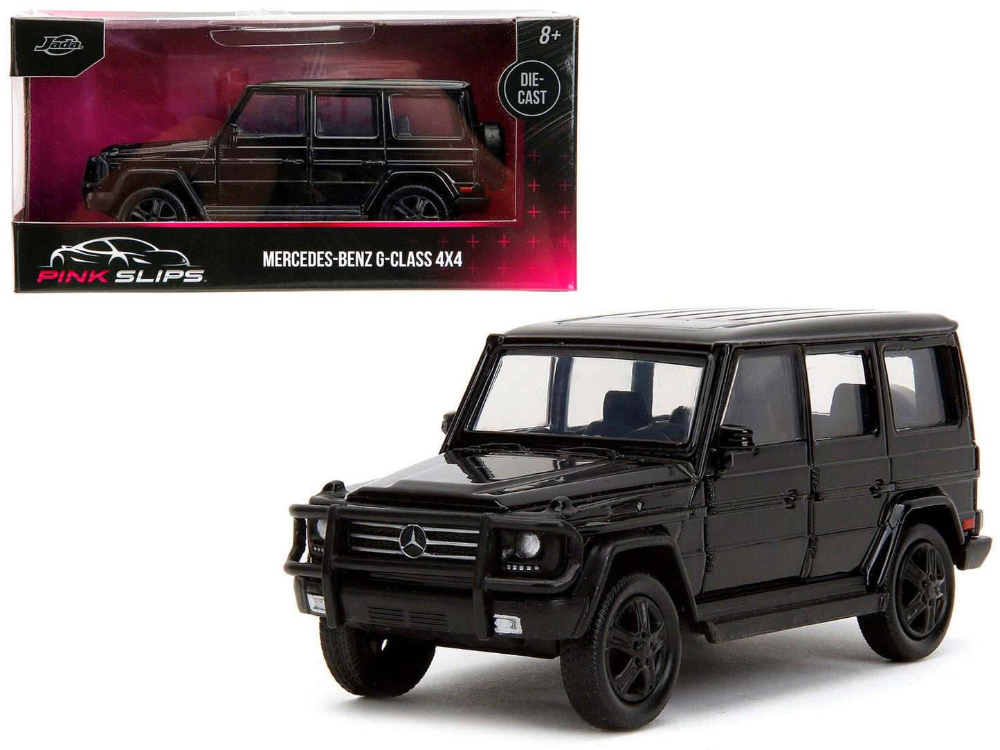 Mercedes-Benz G-Class 4x4 Black "Pink Slips" Series 1/32 Diecast Model Car by Jada free shipping USA