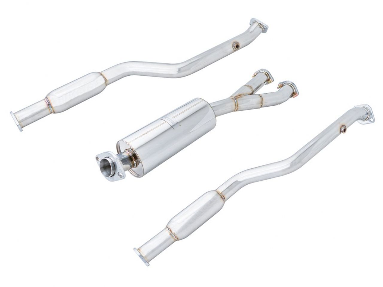 Megan Racing Mid-Pipe for Lexus IS250/IS350 2006-2013 RWD - T-304 Stainless Steel MIDPIPE-LI0625