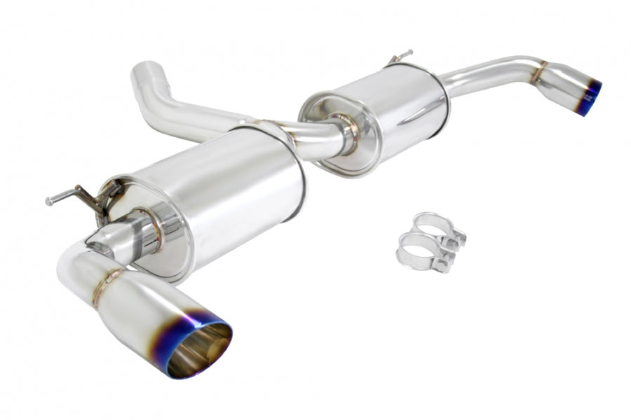 Megan Racing Supremo Exhaust System Axle Back for BMW X5 E70 2007-2013 Dual Stainless Rolled Tips MR-ABE-BE70-SRT