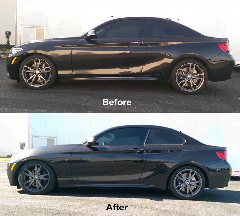 Megan Racing Lowering Springs Rear for BMW M235i F22 2014-2016 SAE 9254 Cold Wound Steel PowderCoated - MR-LS-BF22
