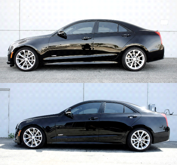 Megan Racing Lowering Springs for Cadillac ATS V6 2013-2019 Cold Wound Steel 19mm Drop - MR-LS-CAT13V6