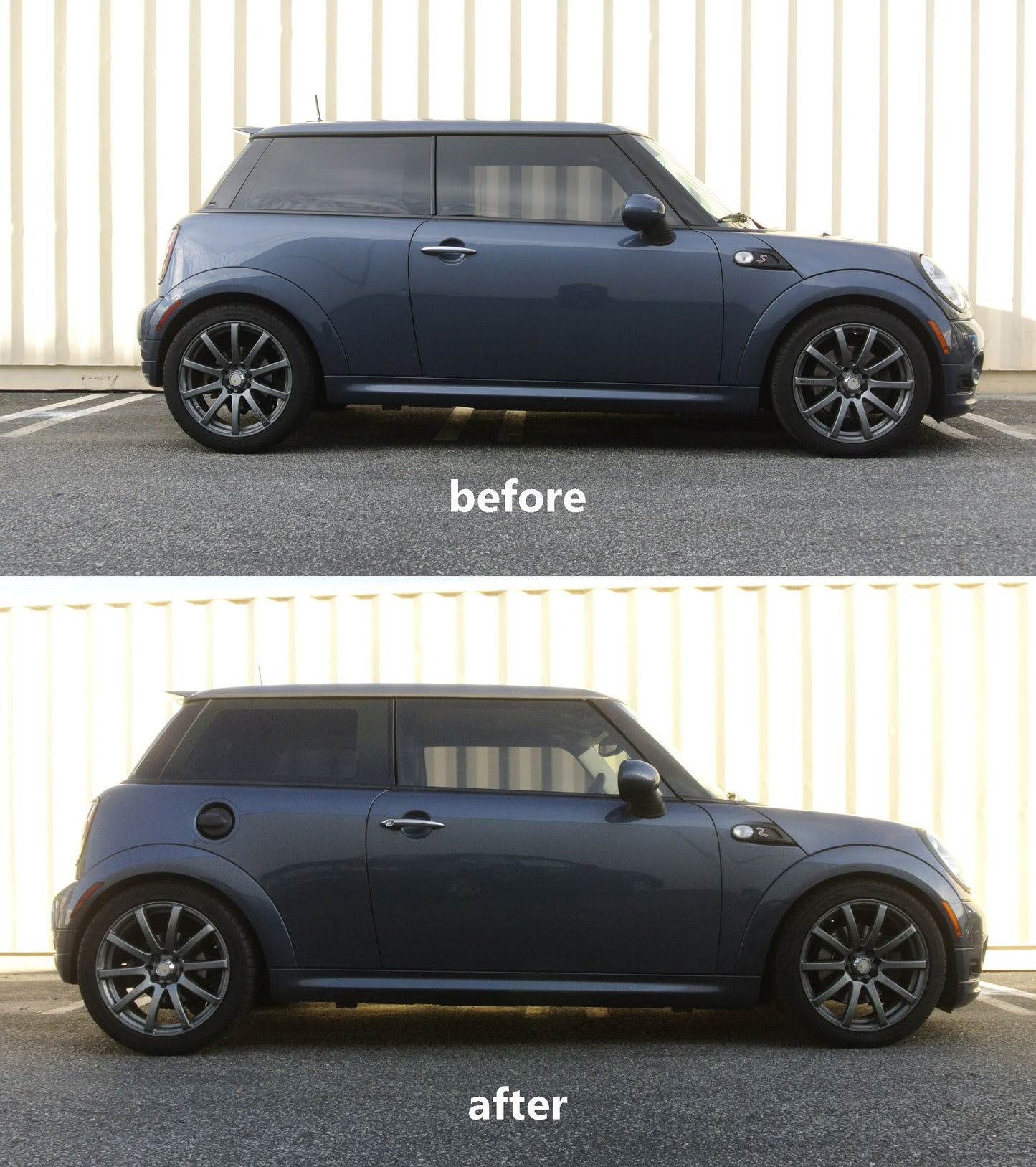 Megan Racing Lowering Springs for Mini Cooper R56 Hatchback 2008-2013 Convertible 2008-2014 SAE 9254 Cold Wound Steel MR-LS-MC08