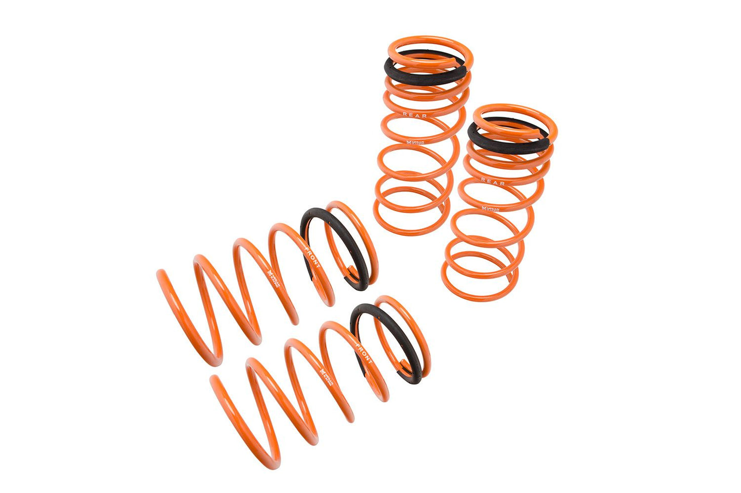 Megan Racing Lowering Springs Front & Rear for 2001-2003 Mazda Protege - K1-128, K2-128 Front; K1-93, K2-127 Rear MR-LS-MP01