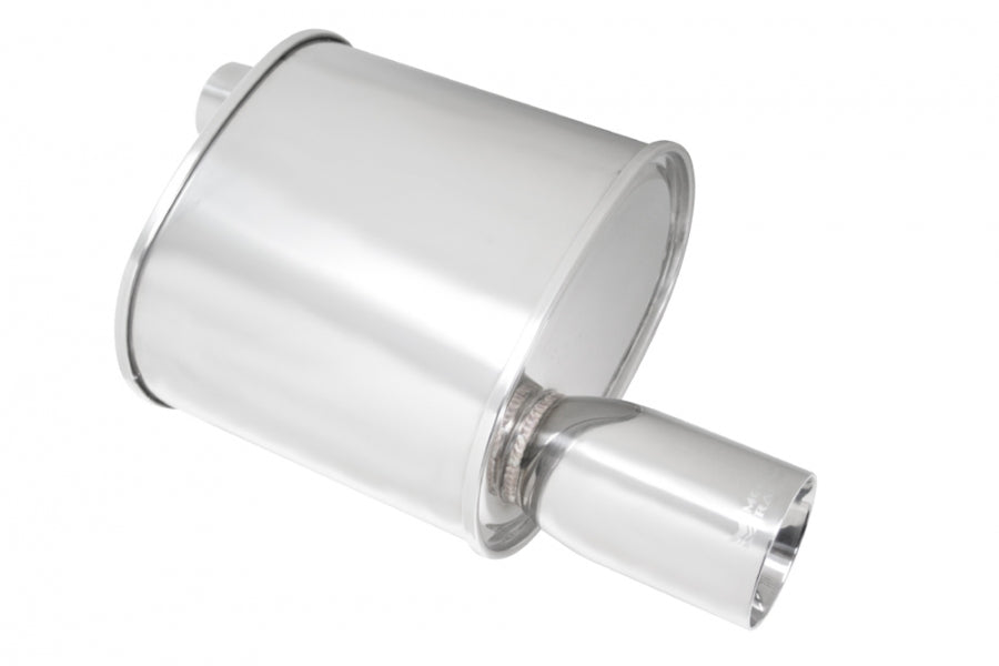 Megan Racing Universal Exhaust F-RT Muffler 2.5" Pipe 3.5" MR-MU-FRT